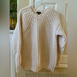 100% genuine merino wool  chunky cable knit sweater